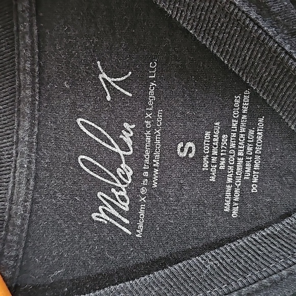 Malcolm X Long Sleeve T-Shirt. - Picture 4 of 5